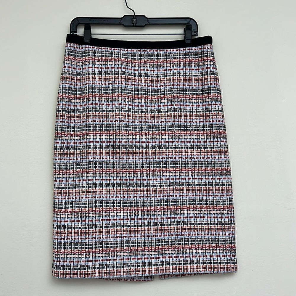 NWT Talbots Straight Pencil Skirt Boucle Textured Size 8